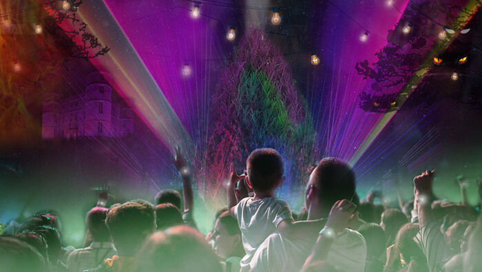 Finding Wonderland Light Show